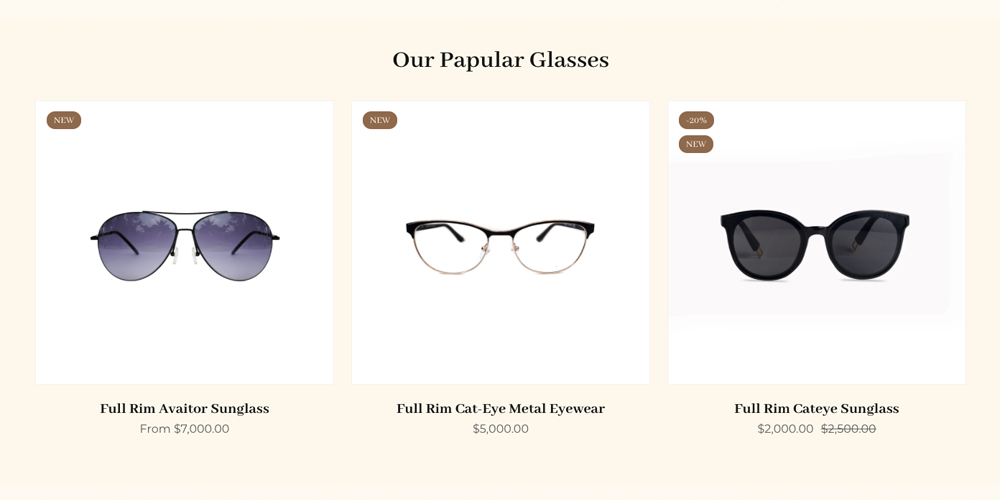 popular glasses