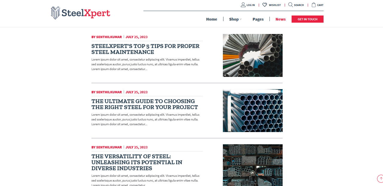 SteelXpert - The Next Generation Industrial Shopify Theme