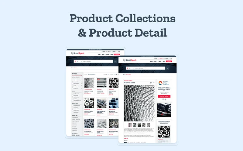 Steelxpert Shopify Theme Product