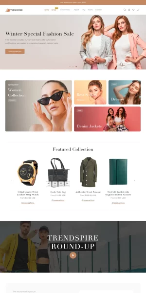 TrendSpire - Fashion and Clothing Stores Shopify Theme
